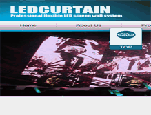 Tablet Screenshot of bjledcurtain.com